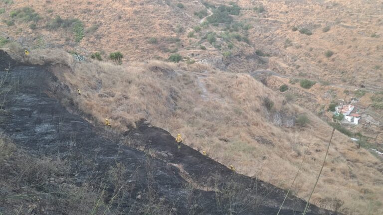Controlado el incendio en Gran Canaria