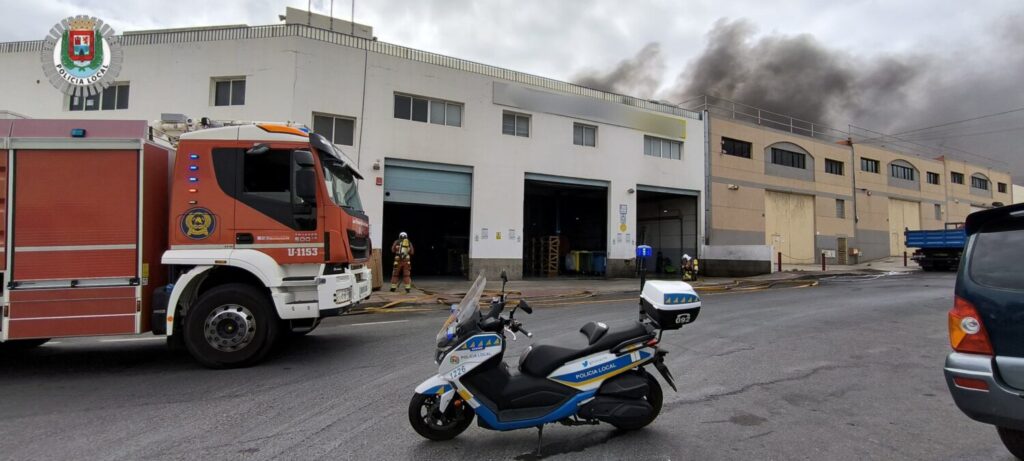 Incendio en Las Torres, Las Palmas de GC