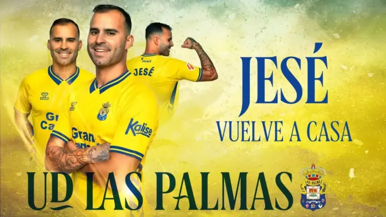 Jesé Rodríguez regresa a la UD Las Palmas