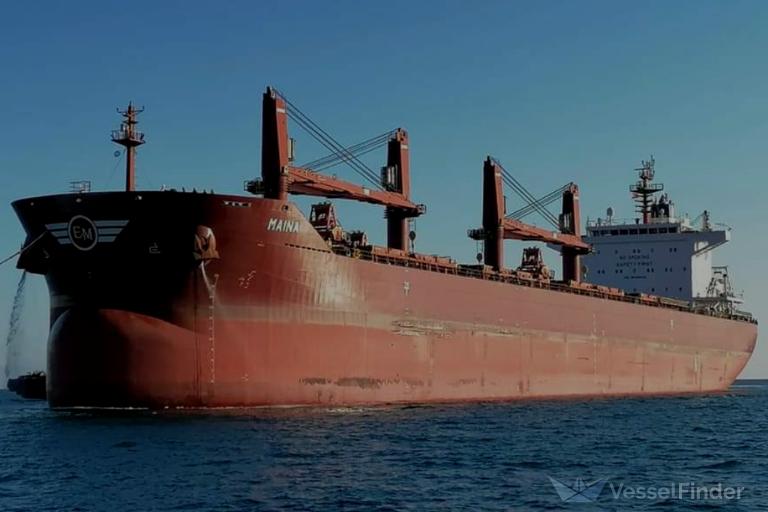 El Maina Bulk atracará en el Puerto de la Luz y está relacionado con el abastecimiento de armas a a Israel