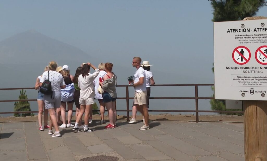 Mirador de Chipeque, uno de los que están sufriendo las consecuencias de las aglomeraciones este verano