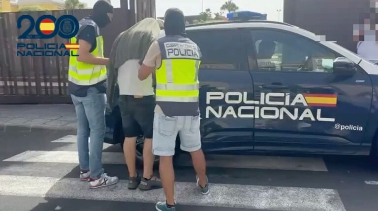 Detienen al autor del asesinato de un indigente en Playa del Inglés, en Gran Canaria