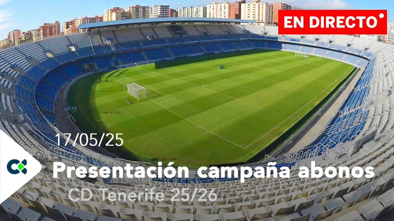 Presentación campaña de abonos CD Tenerife temporada 2025-26