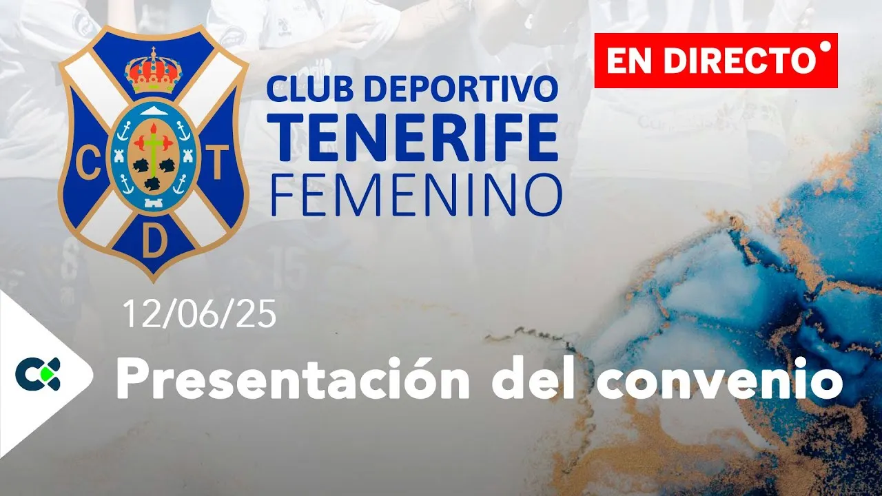 Presentación convenio CD Tenerife Femenino