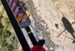 Rescatado en helicóptero en el Parque Nacional de la Caldera de Taburiente 