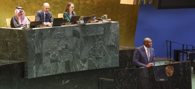 Reino Unido asegura en la ONU que reconocerá a Palestina para «influir sobre el terreno»