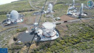 En un año comenzarán a funcionar los cuatro telescopios Cherenkov en el Observatorio del Roque de los Muchachos en La Palma
