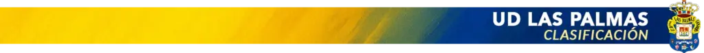 Consulta la clasificación actualizada de la UD Las Palmas en la temporada 2025/2026. Resultados, estadísticas y posiciones en rtvc.es