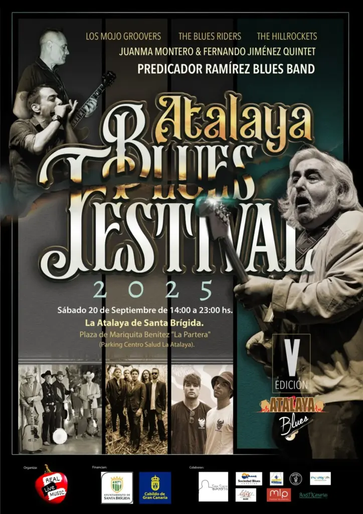 Cartel del Festival Atalaya Blues