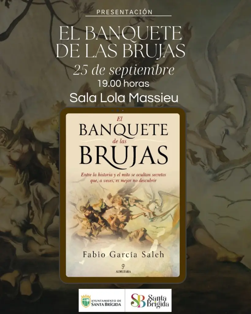 Portada del libro "El banquete de las brujas"