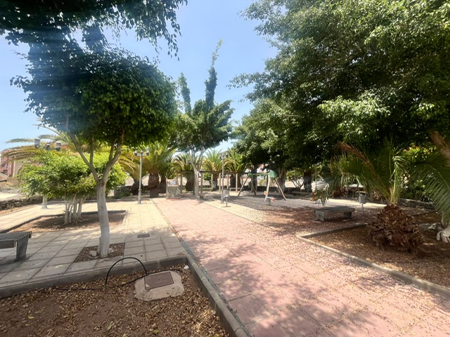 Imagen del parque infantil Chano Ravelo, en el barrio de Bellavista / AYUNTAMIENTO DE SAN BARTOLOMÉ DE TIRAJANA