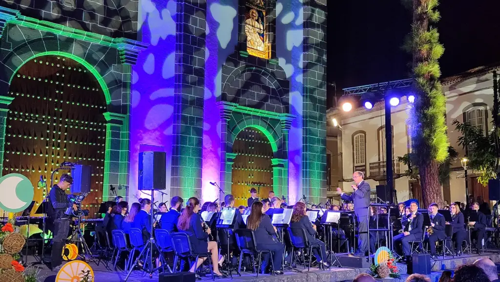 La Banda de Música de Teror ofreció su tradicional concierto tras la lectura del pregón | Ayuntamiento de Teror