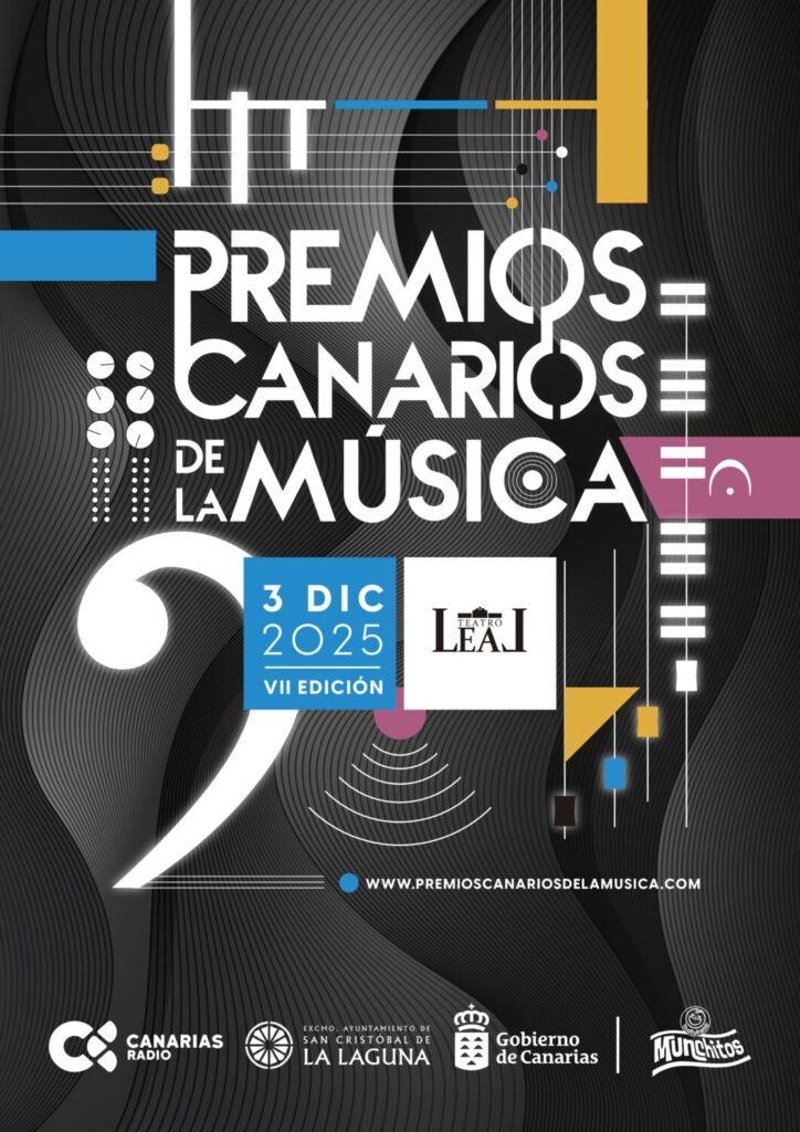 Cartel de los Premios Canarios de la Música