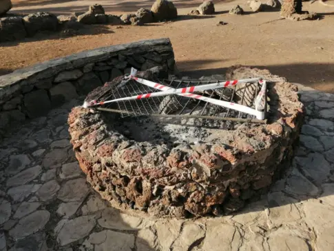 Tenerife mantiene la prohibición de hacer fuego en prealerta por riesgo de incendio forestal