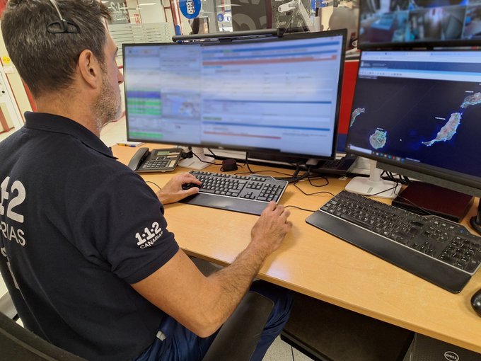 Centro Operativo de 1-1-2 Canarias. Imagen 1-1-2 Canarias