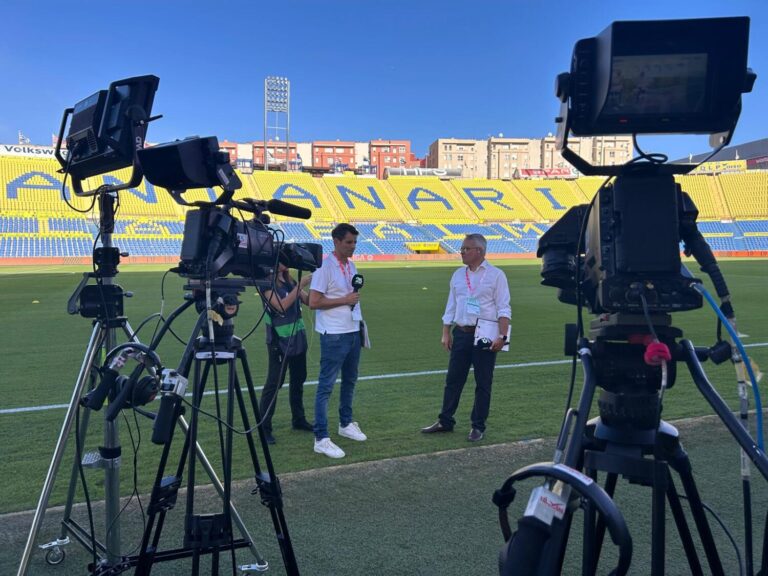 Televisión Canaria emitirá en abierto 12 partidos de la UD Las Palmas en la temporada 2025-2026