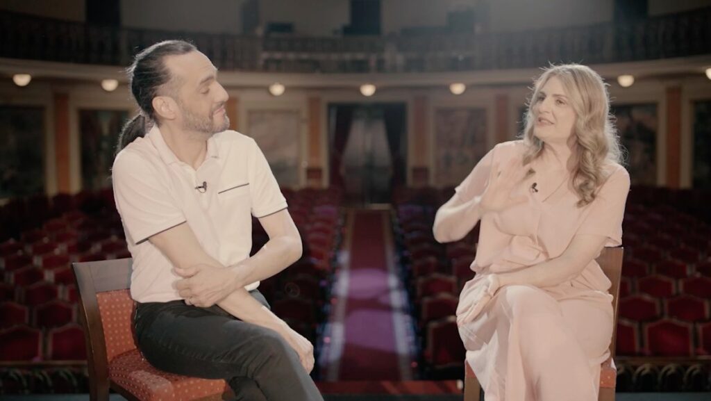 David García y Lili Quintana, dos de los protagonistas de 'En otra clave'