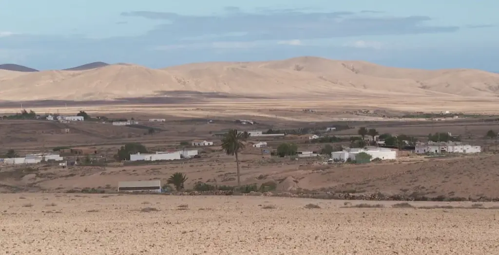 Imagen del pueblo de Tefía