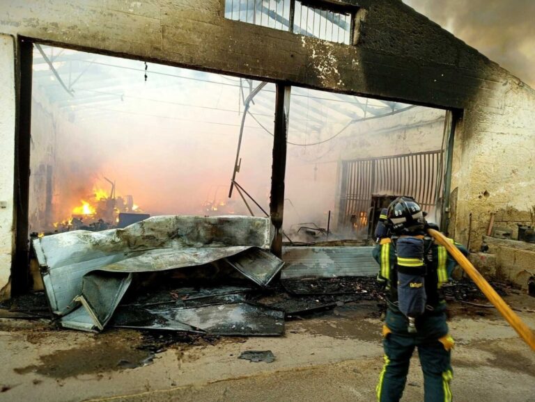 Extinguido el incendio de Guaza sin heridos