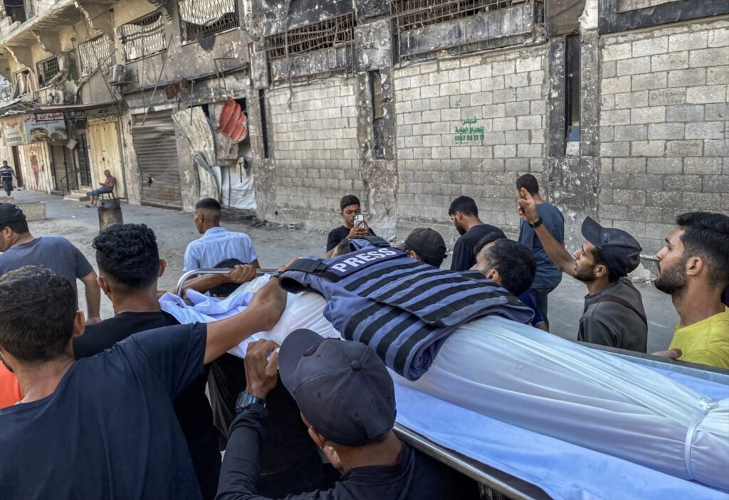 Israel mata a un periodista palestino en Gaza