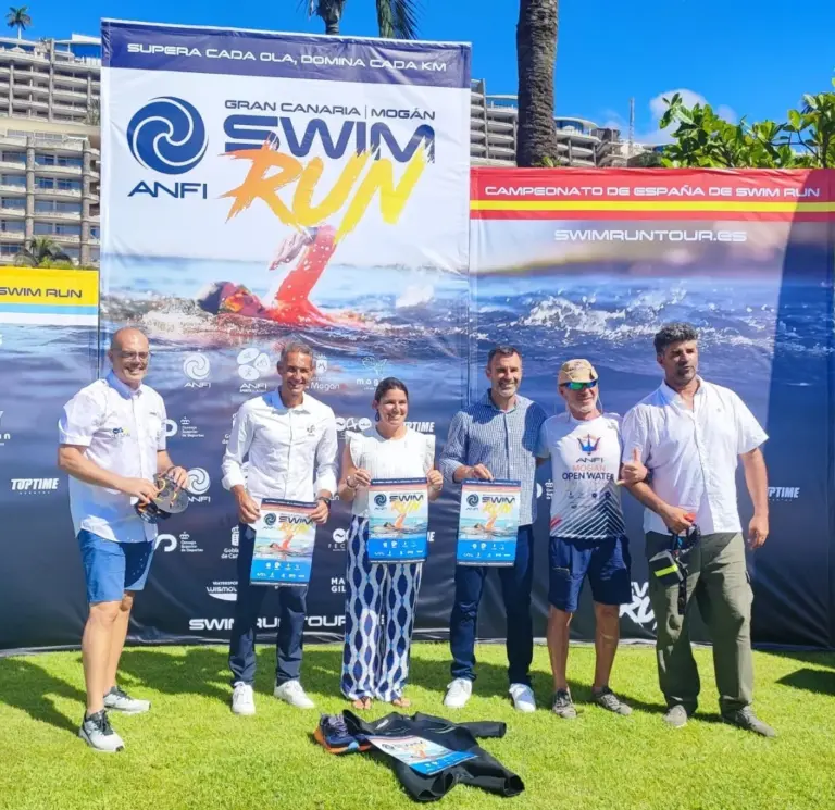 Más de 200 deportistas se batirán en la Anfi Mogán Swim Run, en Gran Canaria