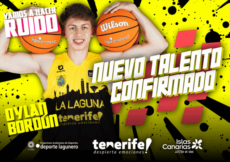 Dylan Bordón, nuevo fichaje de La Laguna Tenerife