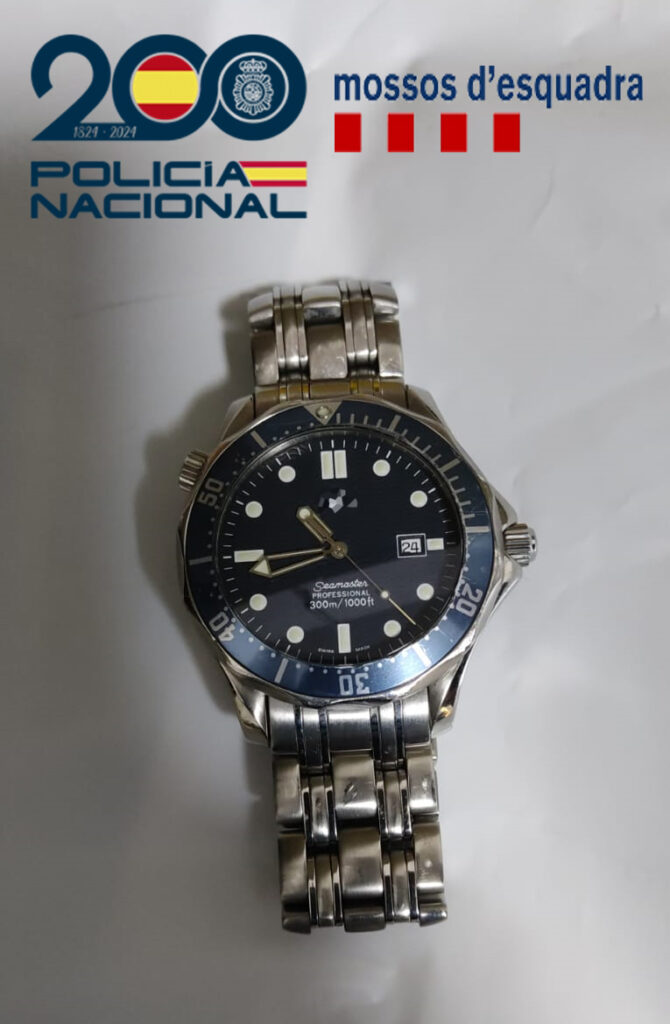 Detienen a tres hombres en Las Palmas de Gran Canaria por el robo de un reloj en Barcelona