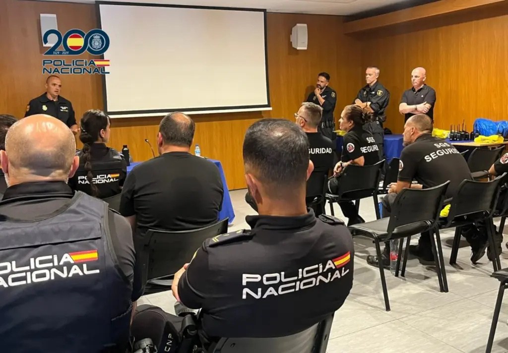 Imagen de las jornadas durante las que se celebró el simulacro