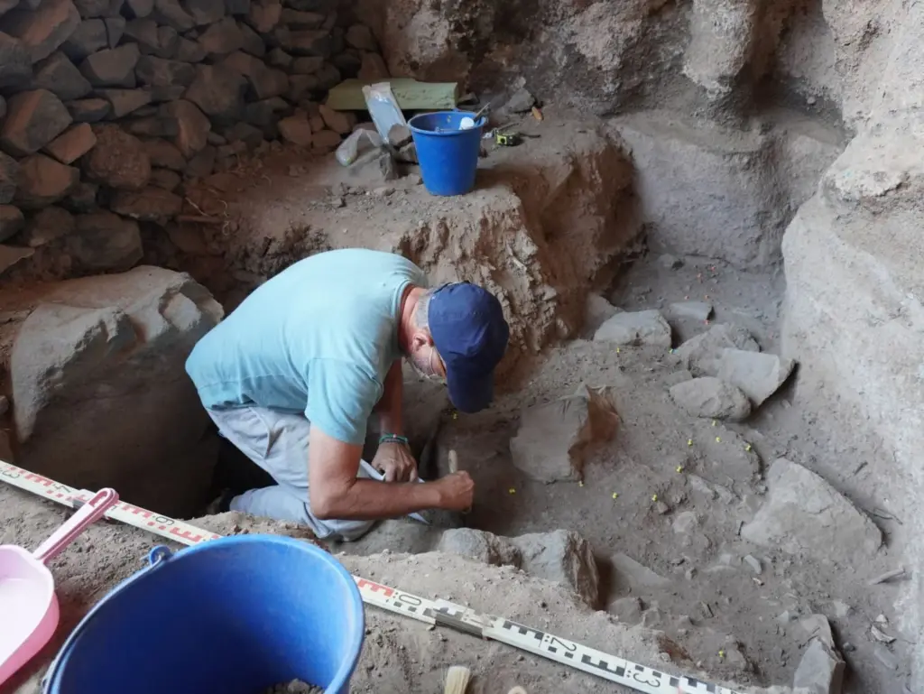 Los primeros habitantes de La Gomera convivían con su ganado en cuevas