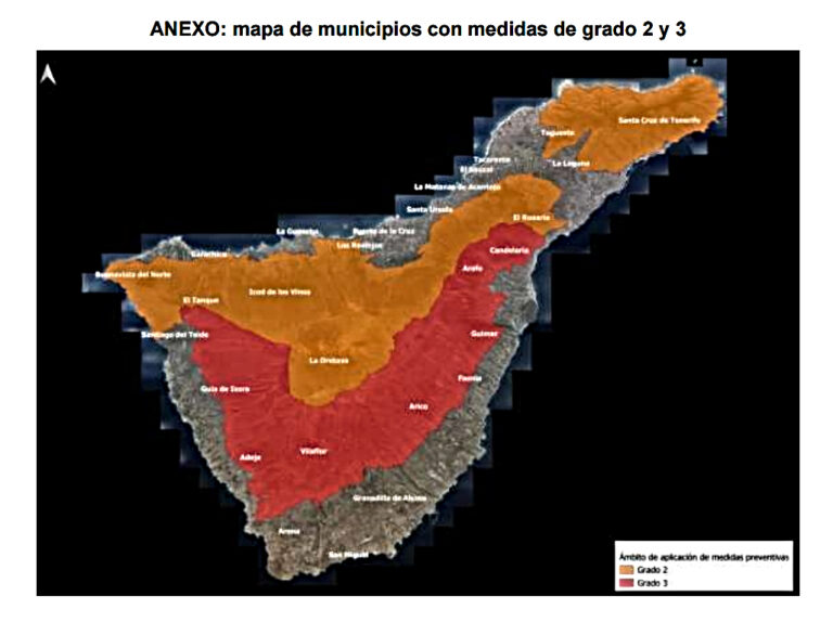 Tenerife permitirá el tránsito por los senderos de los municipios del norte