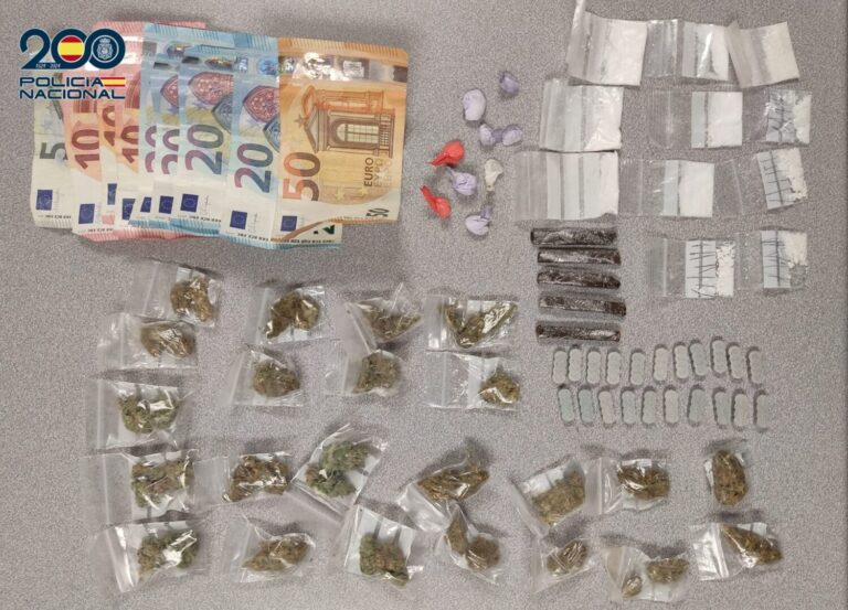 La Policía Nacional desmantela varios puntos de venta de estupefacientes en Tenerife