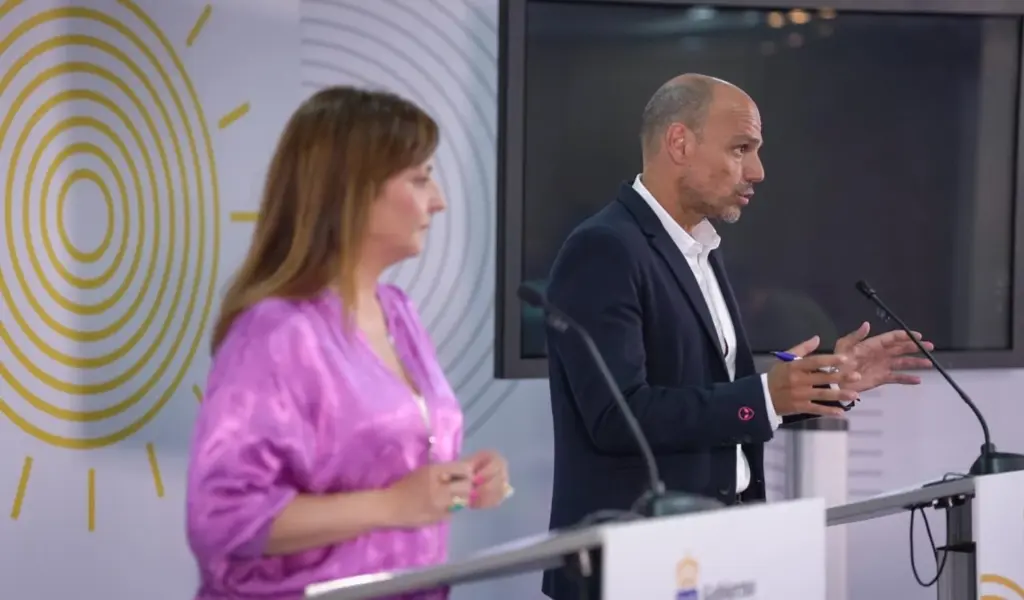 Rueda de prensa posterior a la reunión del Consejo de Gobierno de este lunes 25 de agosto de 2025