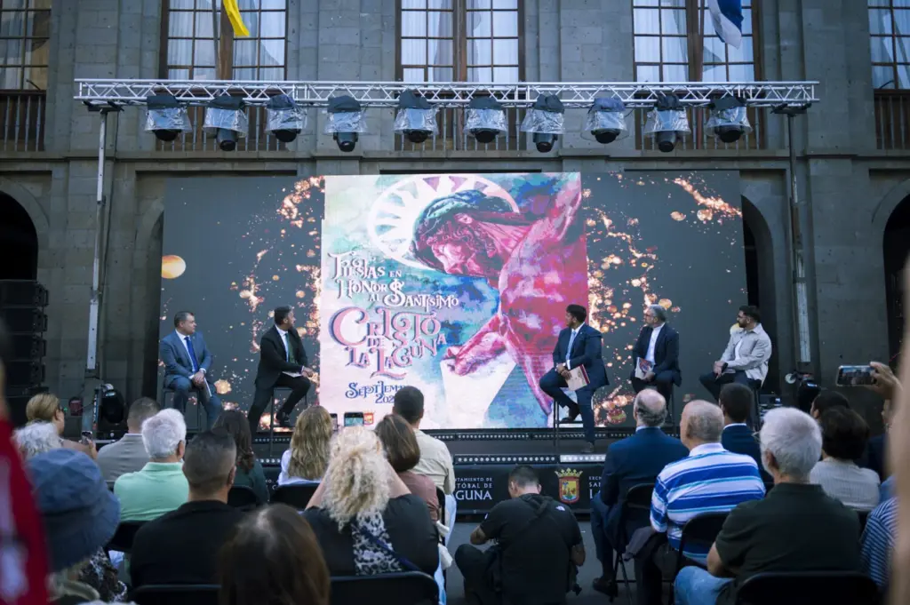 Más de 50 actos para conmemorar las Fiestas del Cristo. Ayuntamiento de La Laguna.