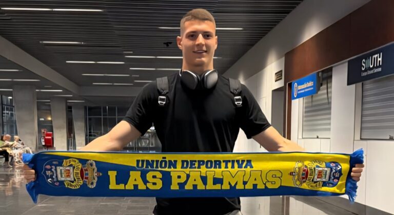 La UD Las Palmas presentará este viernes a Lukovic tras superar el reconocimiento médico