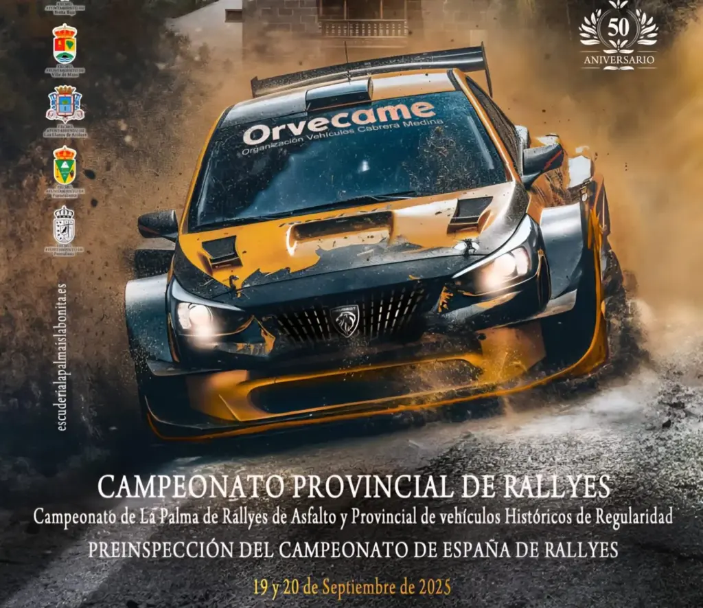 El 50 Rallye La Palma Isla Bonita-Trofeo CICAR desvela su recorrido.