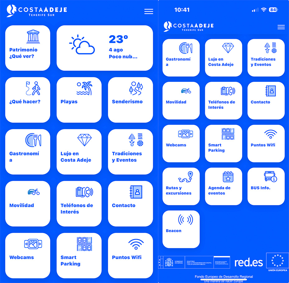 Adeje lanza una app móvil para consolidarse como destino turístico inteligente