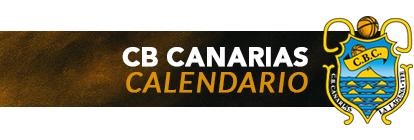 Calendario CB Canarias Temporada 2025-26