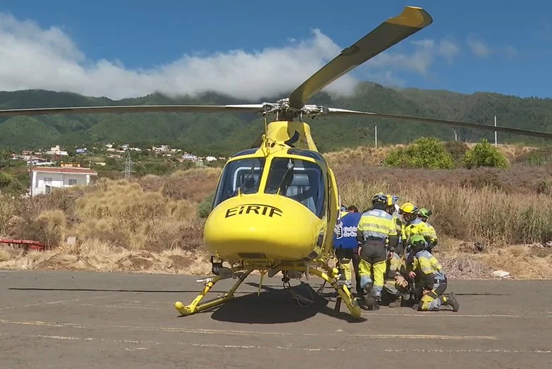 Nuevo helicóptero del dispositivo EIRIF para luchar contra los incendios forestales