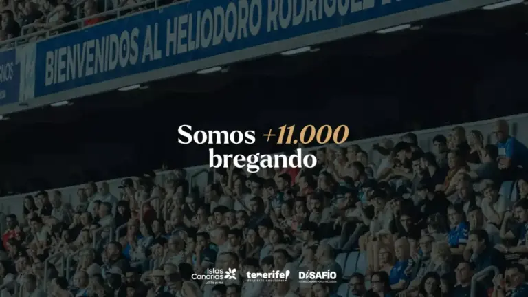 El CD Tenerife supera los 11.000 abonados en su 103 aniversario