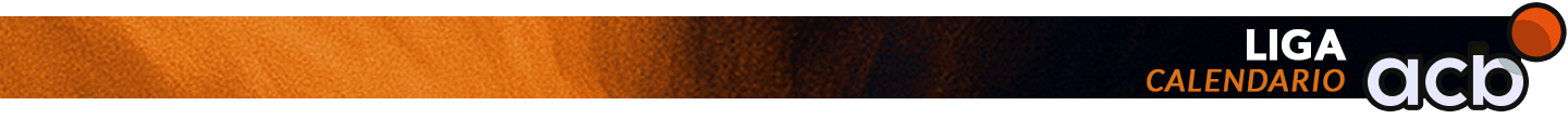 Calendario Liga ACB de Baloncesto Temporada 2025-26