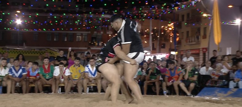 Luchada Institucional por la Virgen de Candelaria. Imagen RTVC