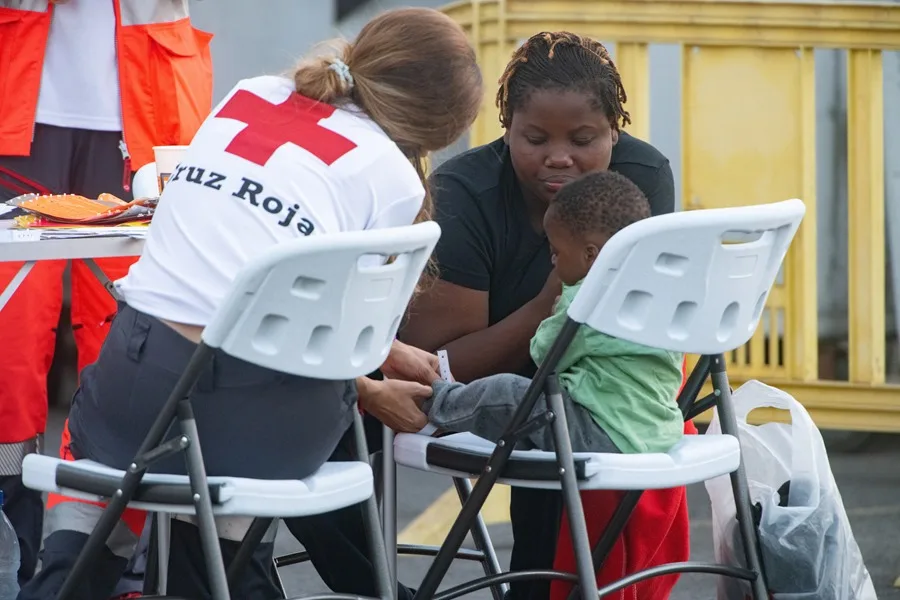 Canarias ha solicitado la contingencia migratoria al triplicar su capacidad de acogida. Imagen de recurso EFE