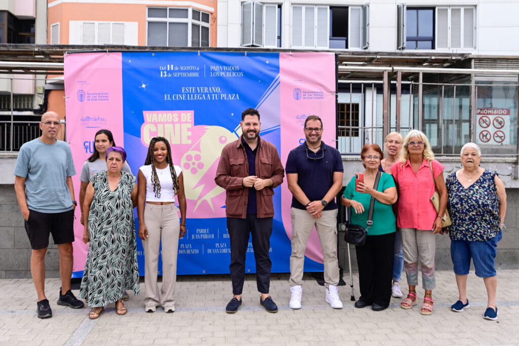 'Vamos de cine' convertirá espacios de Las Palmas de Gran Canaria en salas de cine al aire libre