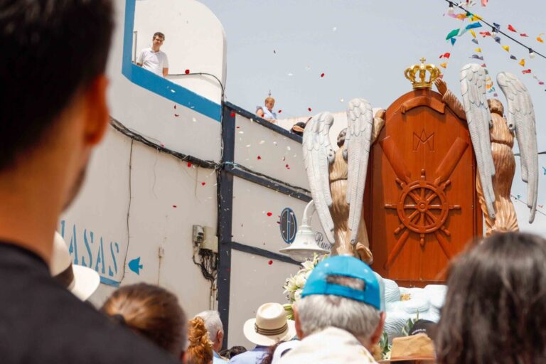 La Virgen de Las Nieves regresa a su ermita en Agaete
