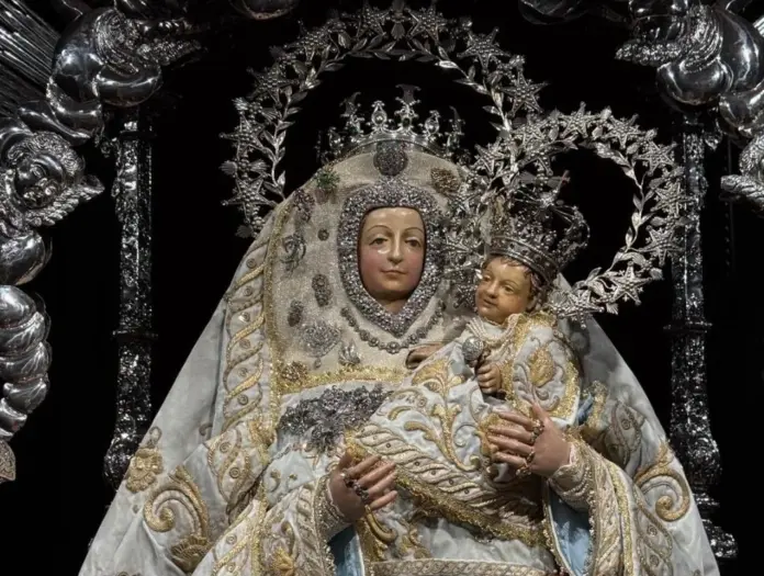 La Virgen del Pino recibe su homenaje entre pétalos y solemnidad institucional