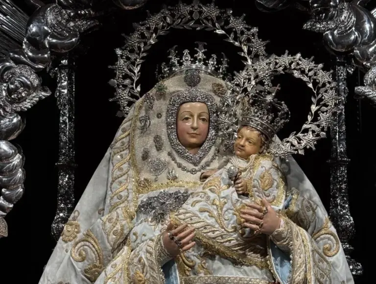 La Virgen del Pino recibe su homenaje entre pétalos y solemnidad institucional