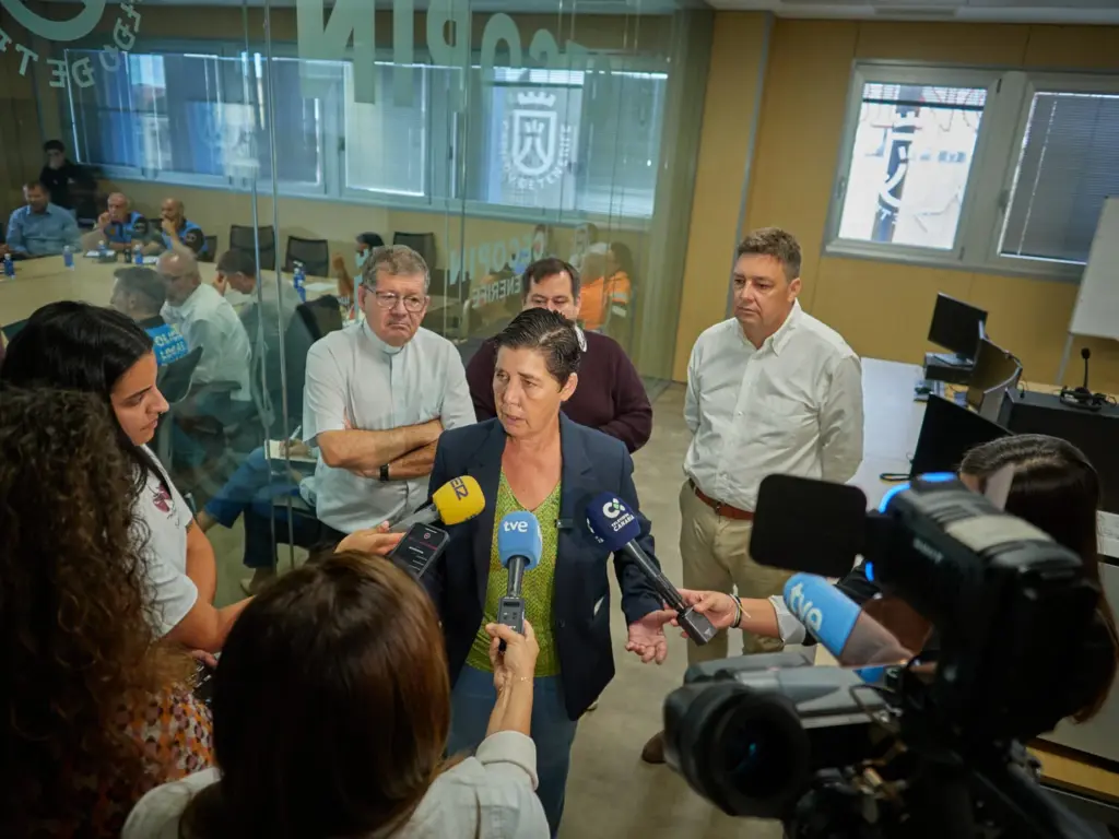 Operativo seguridad Virgen Candelaria