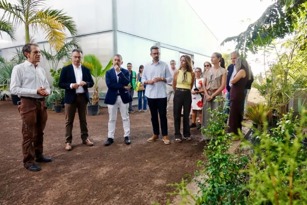 Inauguración de los nuevos viveros del Palmetum de Tenerife