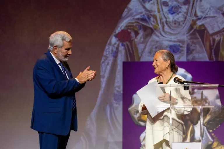 El pregón de Elsa López marca el inicio de la IV Visita Lustral en Adeje