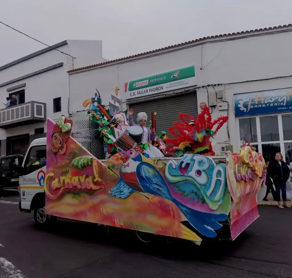 Imagen de archivo del Carnaval de Valverde